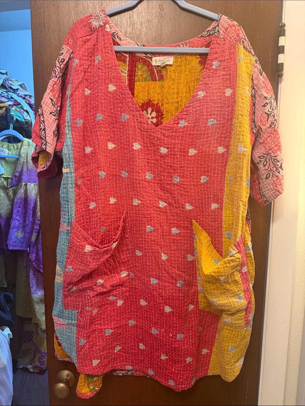 Kantha Bae Oversized Tunic